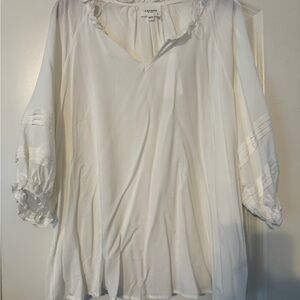 ANDREE BY UNIT White Blouse